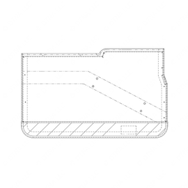 WWS 53302M3527DD LH DOOR MESA W/SMAL