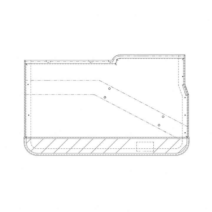 WWS 53302M3527DD LH DOOR MESA W/SMAL
