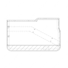 WWS 53302M3557DC LH DOOR DAKOTA W/SMA