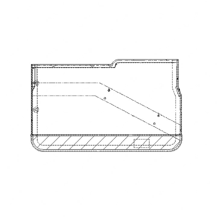 WWS 53302M3558DD RH DOOR DAKOTA W/SMA