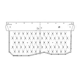 WWS 54001M3559DA MESA LHD CAB HDLNR SEVERE DUTY ULSP