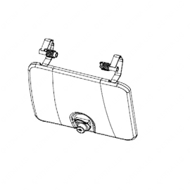 WWS 54012N7312S DOOR-RH,ASY,GLOVE BOX,BLACK,SOFT TOUCH
