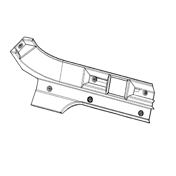 WWS 54012T7356S COVER-CANTRAIL,DAYCAB,W/LIGHT,W/CURTAIN,