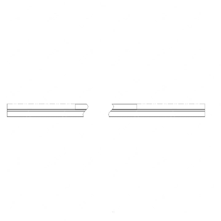 WWS 56304-3421-60.0 CARP T MOLDING BLACK
