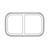WWS 63320-3565 WINDOW, SLEEPER 2425
