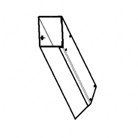 WWS 7040-3414 RACEWAY,COVER ON FIR