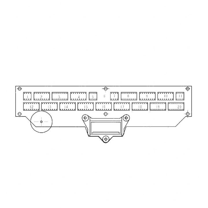 WWS 7061-3428 BAR LITE ELEC
