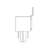 WWS 7529-3427 SOCKET, RELAY 4 WAY