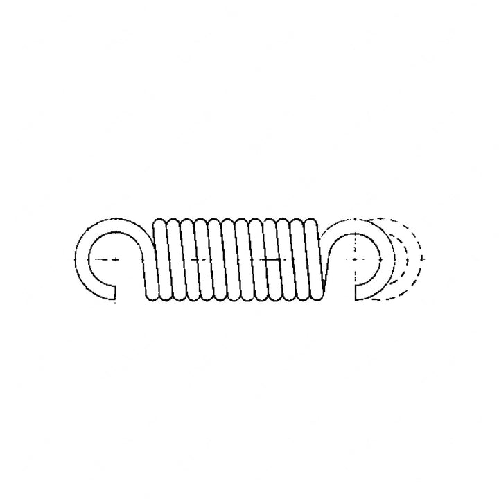 WWS 9051393 SPRING, PEDAL RETURN