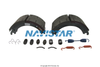 XK20014707QP BRAKE SHOE KIT, REMANUFACTURED