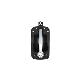 DRH051006L HANDLE-DOOR O/S BLK W/CHR LH IHC