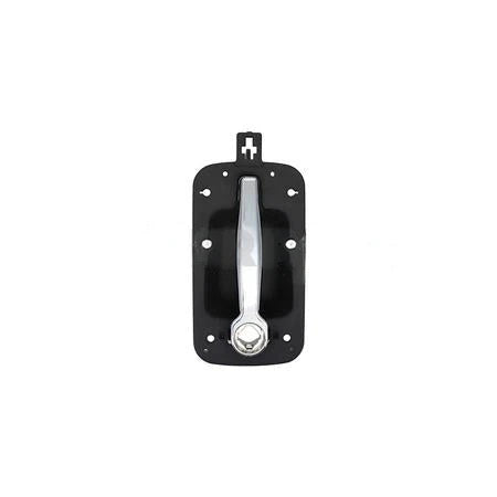 DRH051006R HANDLE-DOOR O/S BLK W/CHR RH IHC