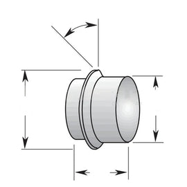 EA401FC FLANGE-FLARED 4"