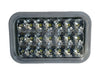 FLTBU50021W 5 WHITE RECTANGULAR BACK-UP,