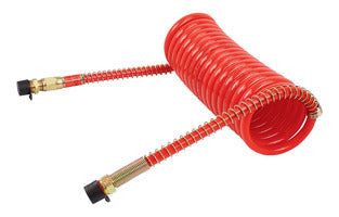 FLTCA317 15FT. RED COILED AIR