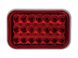 FLTSTT50021R 5 RED RECTANGULAR S/T/T, 21 L