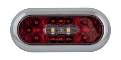 FLTSTTBU60114RW 6 OVAL SURFACE MOUNTING W/CHR