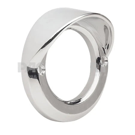 MC1616 BezelLight 2 Rnd Chr Plstc Pln Indv