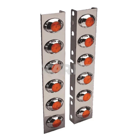 MD0231 LIGHTBAR- PB FRONT AIR CLNR 6-X3A LTS