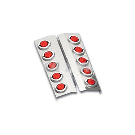 MD4330 BAR-LIGHT A/C KW REAR 13"DON 2"RND STAR5