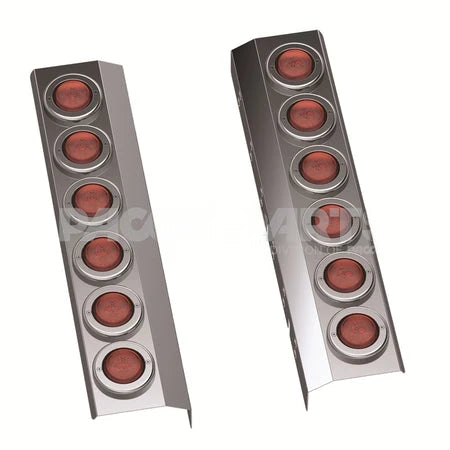 MD8783 AIR CLNR LIGHT BAR KW REAR 2"RND LED