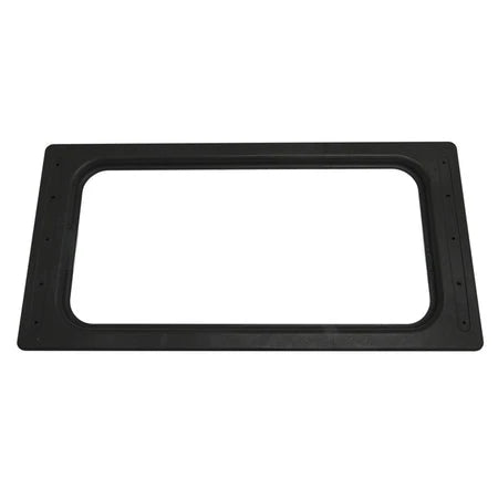 S60-1189-5 TRIM - Rear Window SLTGRY