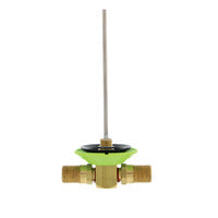 3131703 TEE BRASS THRU W/VENT & SHIELD