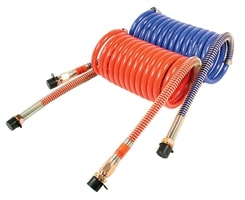 FLTCA315 COILED AIR 15FT. RED /BLUE